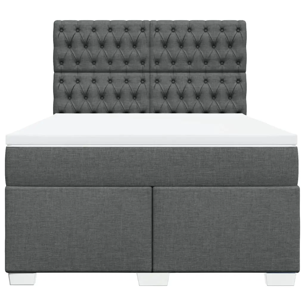 Queen Box Spring Bed with Easy Maintenance Mattress