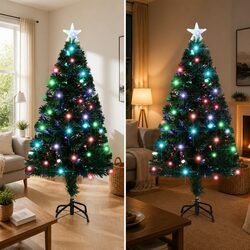120cm Pre-lit Christmas Tree: Practical and Durable