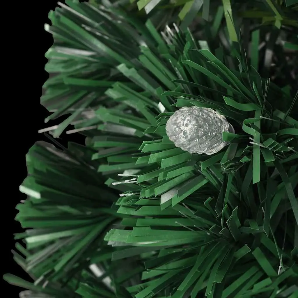 Artificial Christmas Tree Pre-lit 120cm Green Fibre Optic LED