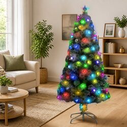 Practical 120cm White Christmas Tree for Yearly Use