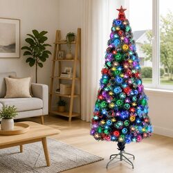Reliable 180cm White Christmas Tree for Seasonal Decor