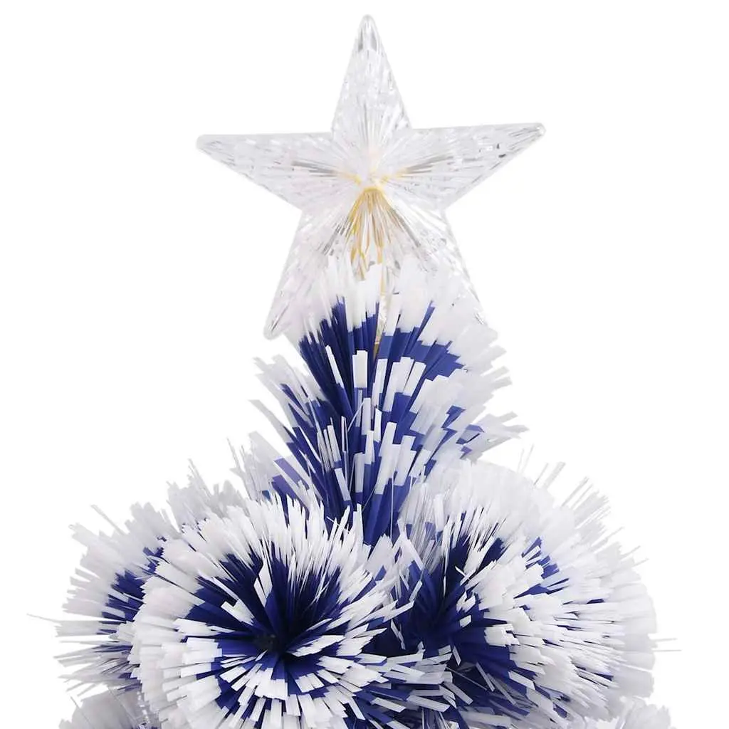 Artificial Christmas Tree LED Fibre Optic 240cm White