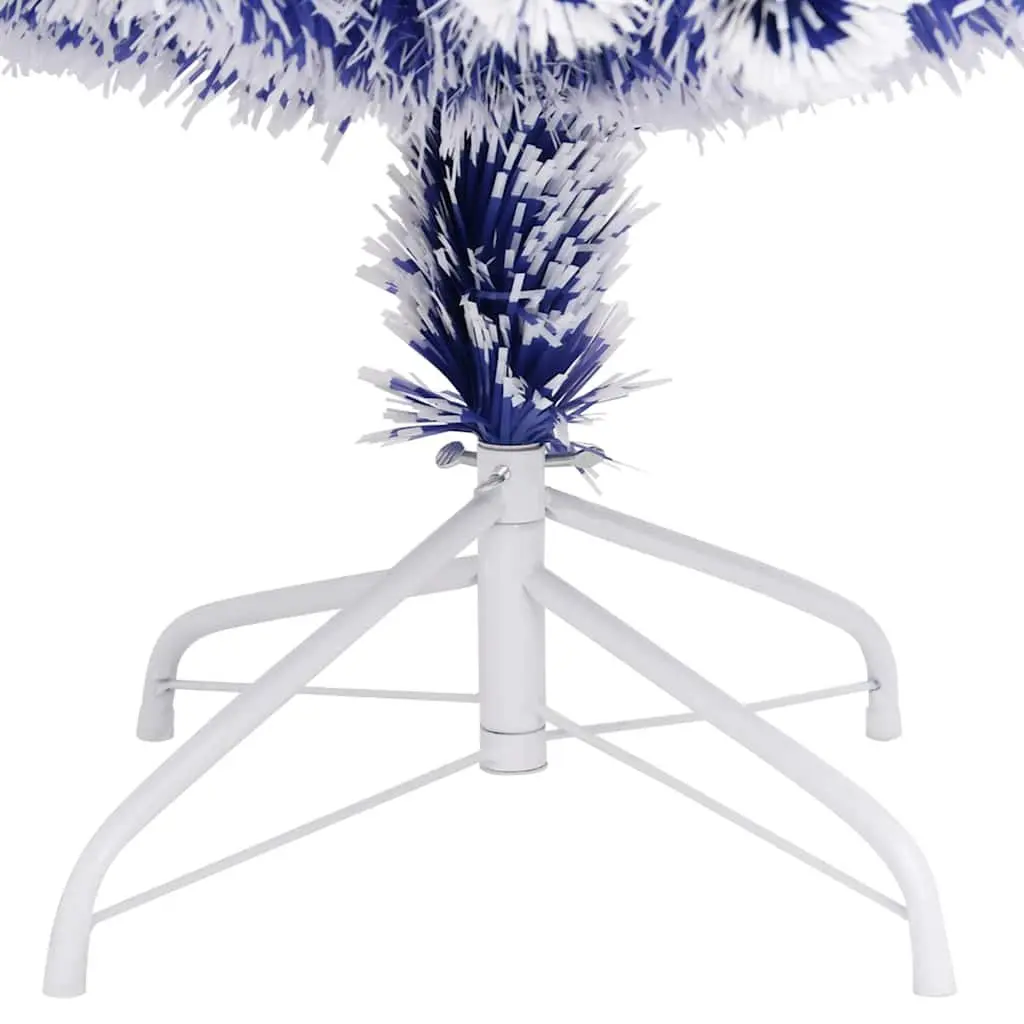 Artificial Christmas Tree LED Fibre Optic 240cm White