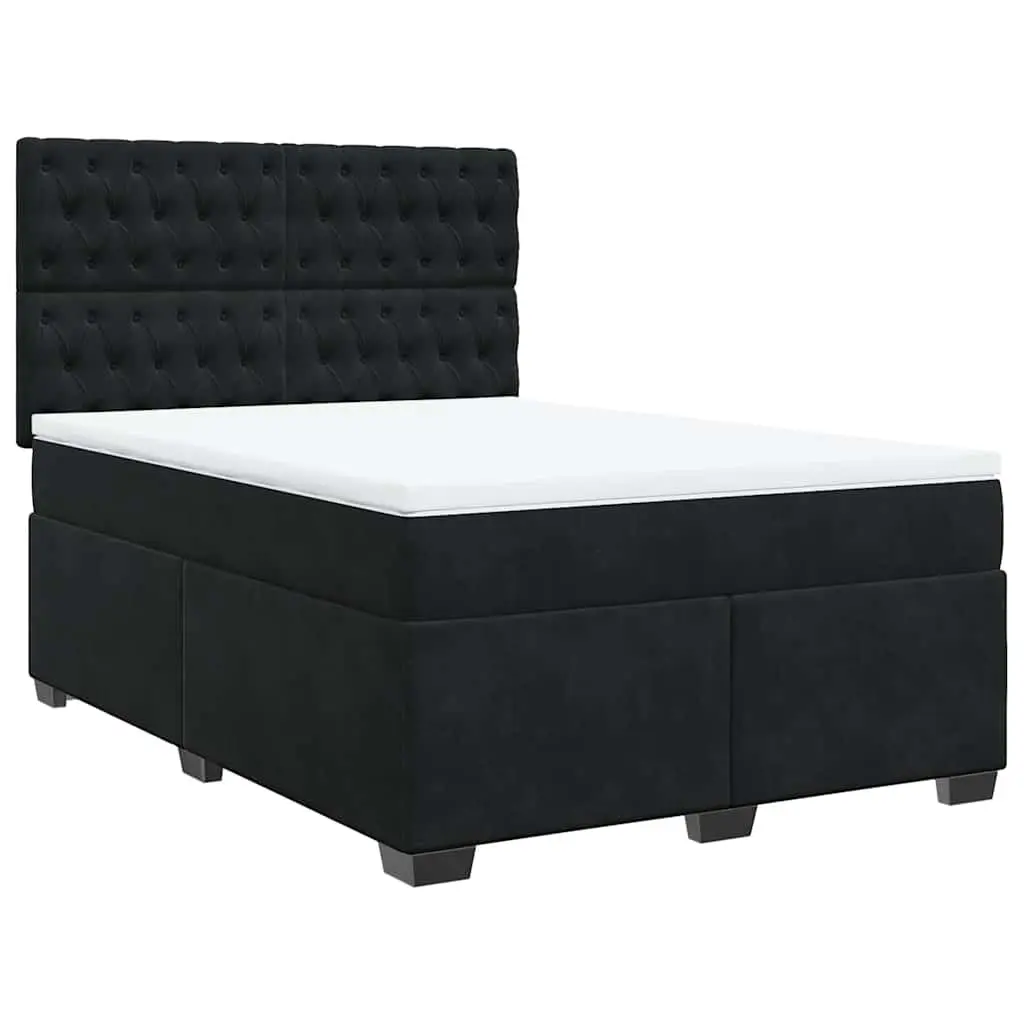 Queen Box Spring Bed with Pocket Spring Mattress