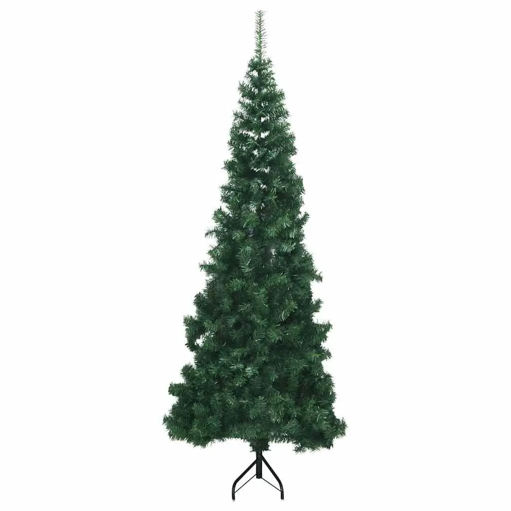240cm Green Corner Artificial Christmas Tree