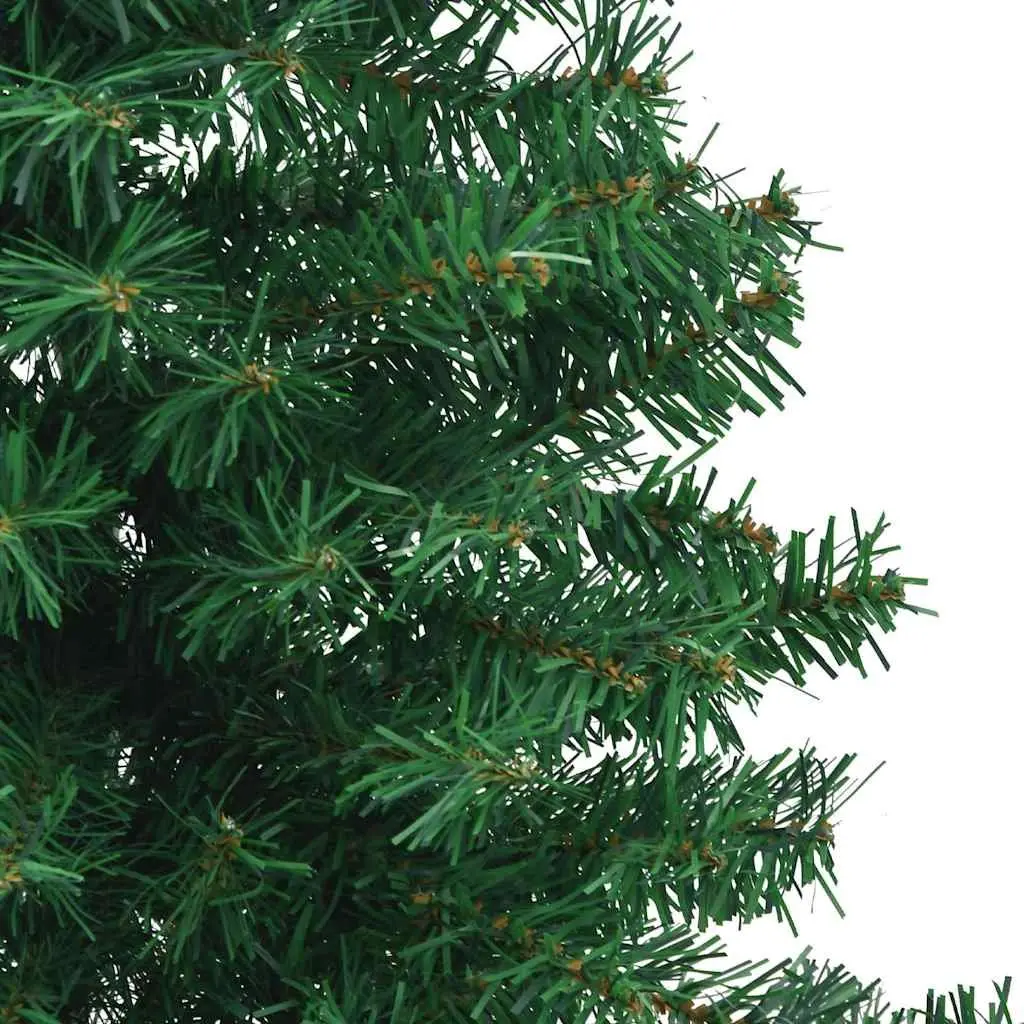 240cm Green Corner Artificial Christmas Tree