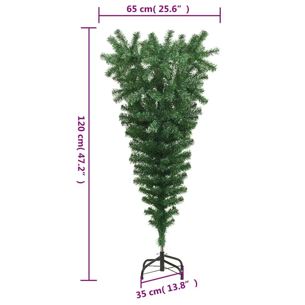 Artificial Christmas Tree Upside-Down 120cm Green