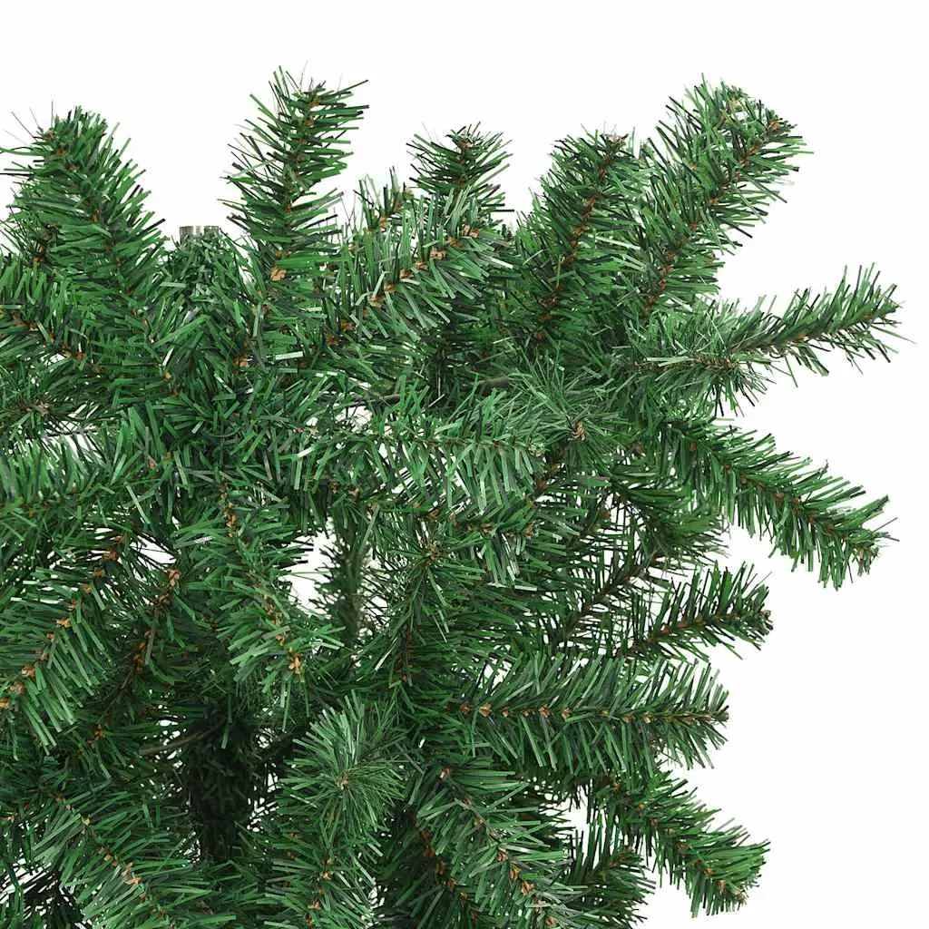 Artificial Christmas Tree Upside-Down 150cm Green Festive Holiday Decoration