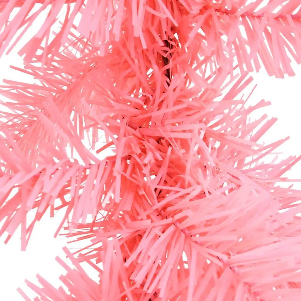 LED Christmas Garland 20m Pink Indoor Outdoor Holiday Decoration