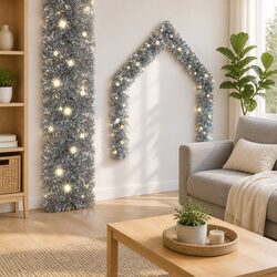Value and Practicality of the 10m Silver Christmas Garland