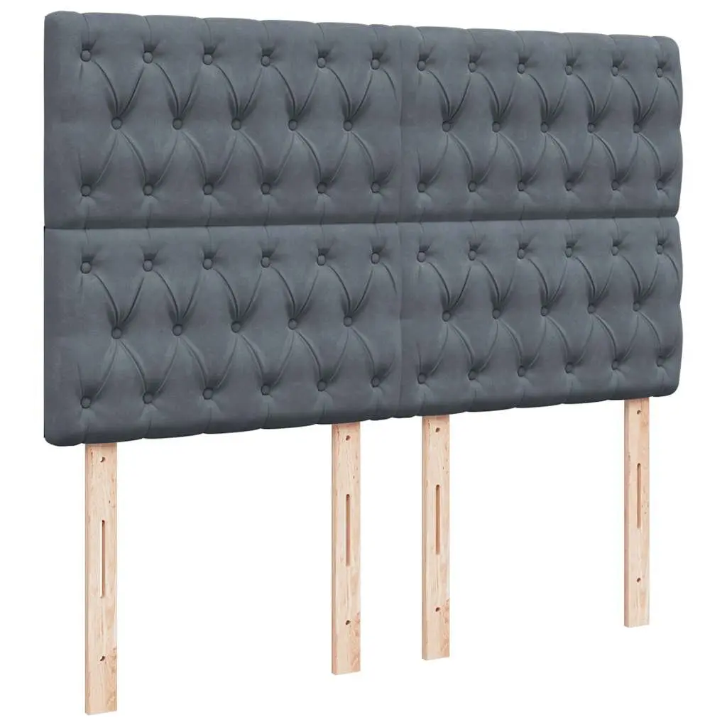 Queen Box Spring Bed with Pocket Sprung Mattress LED Lights Adjustable Headboard