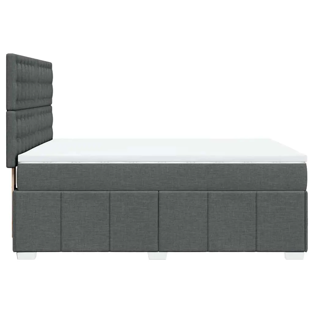 Queen Box Spring Bed with Pocket Mattress