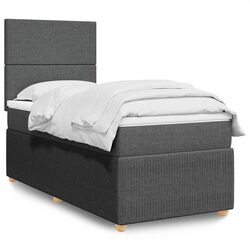 Reliable Box Spring Bed with Pocket Spring Mattress and LED Options
