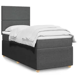 Reliable Box Spring Bed with Pocket Spring Mattress and LED Options
