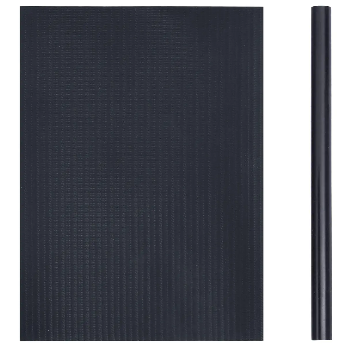 Privacy Screen Garden Panel PVC 70 x 0.19 m Dark Grey Outdoor Fence Barrier