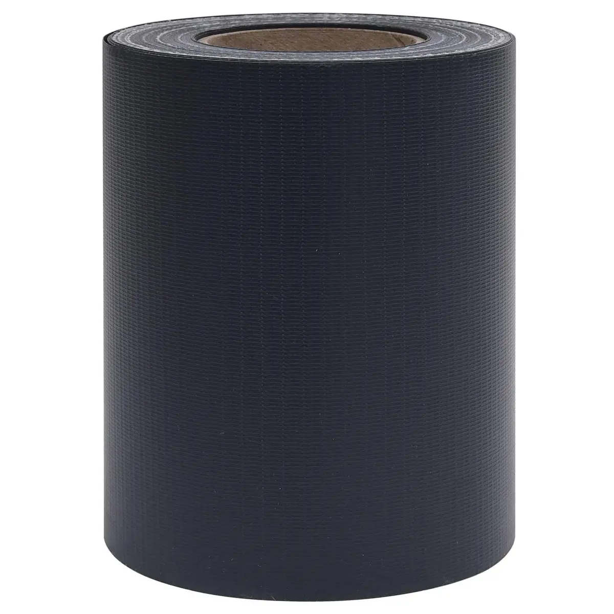 Privacy Screen Garden Panel PVC 70 x 0.19 m Dark Grey Outdoor Fence Barrier