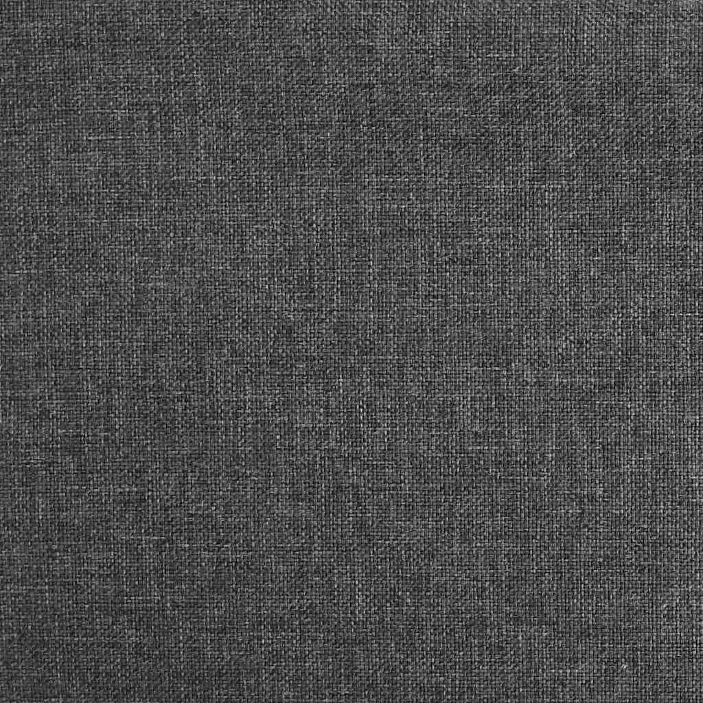 Rocking Chair Relaxing Lounge Seating Grey Fabric Upholstered Wooden Armrest