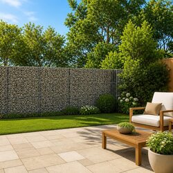 Value and Practicality: Gabion Basket with Cover 1100x50x150 cm