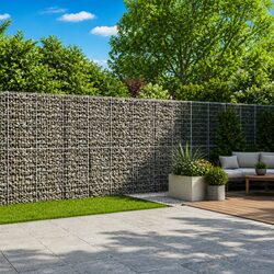Reliable Gabion Basket with Cover for Your Garden