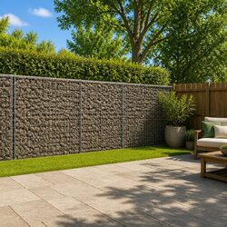 Reliable Gabion Basket 750x100x100 cm for Your Garden