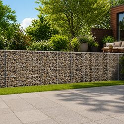 Reliable Gabion Basket with Cover - 1050x100x100 cm