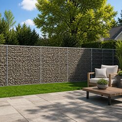 Reliable Gabion Basket with Cover 1200x100x100 cm