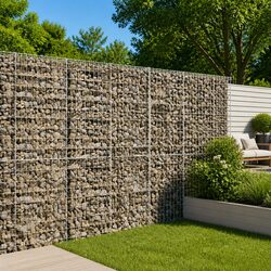 Reliable Gabion Basket with Cover 150x100x200cm