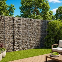 Reliable Gabion Basket with Cover 200x100x200 cm