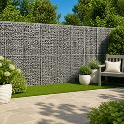 Reliable Gabion Basket with Cover 300x100x200 cm