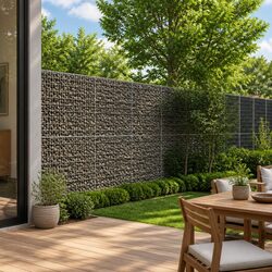Reliable Gabion Basket with Cover 450x100x200 cm