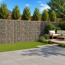 Versatile Gabion Basket with Cover - Practical and Reliable