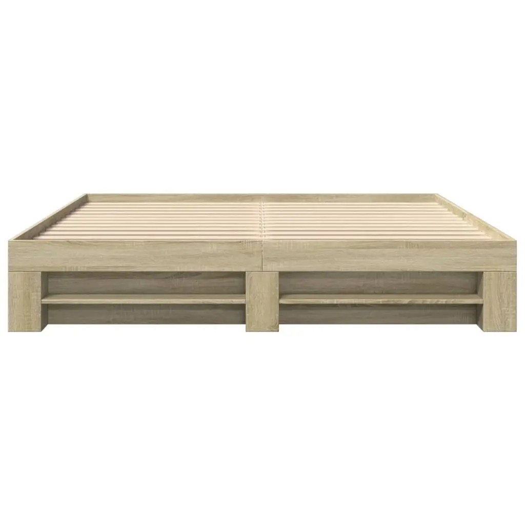 King Bed Frame with Smart Storage Solutions