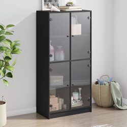 Black Highboard Storage Cabinet: Practical and Stylish
