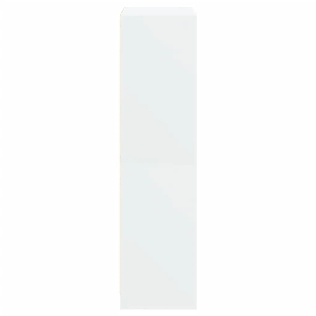 White Highboard Storage with Ample Storage Space