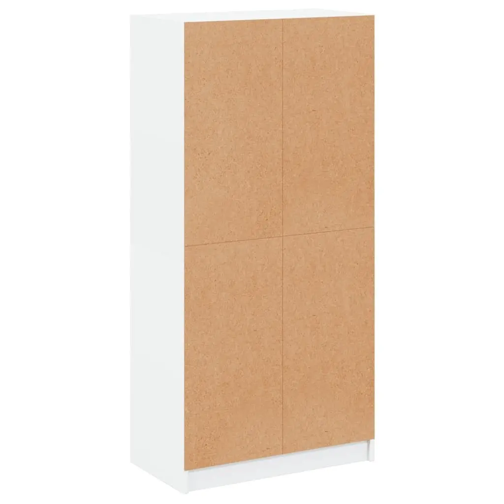 White Highboard Storage with Ample Storage Space