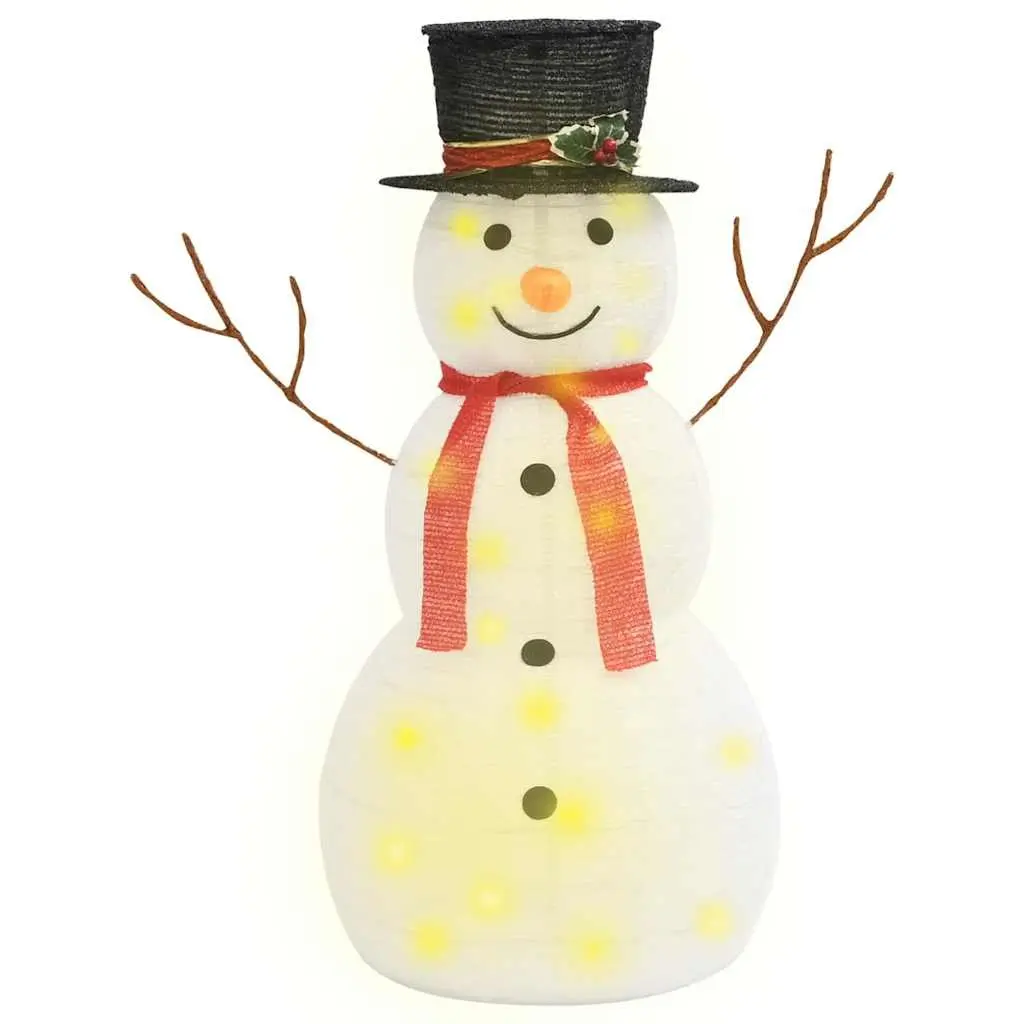 Snowman Decoration Figure 90cm Holiday Festival LED Lights 8 Lighting Effects
