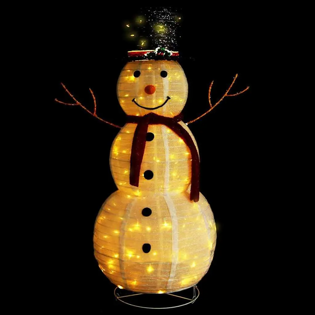 Snowman Decoration Figure LED Lights 120cm Indoor Outdoor 8 Effects
