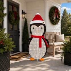 Warm and Welcoming 180cm Snow Penguin Decoration