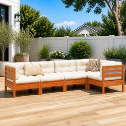 Quality 5 Piece Garden Sofa Set with Comfort and Style