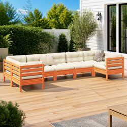 Practical 7 Piece Garden Sofa Set: Comfort Meets Durability