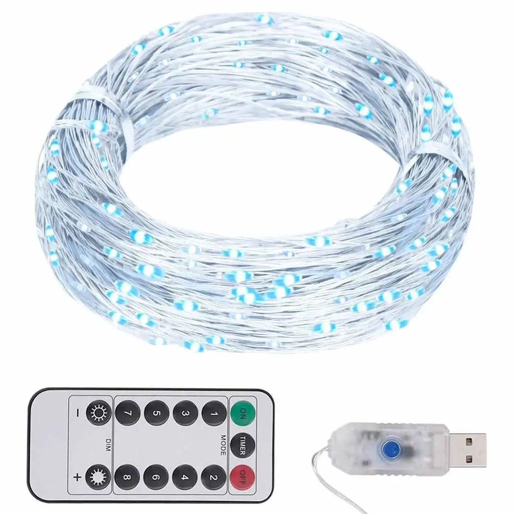 LED String Lights Cold White 30m 300 LEDs Indoor Outdoor