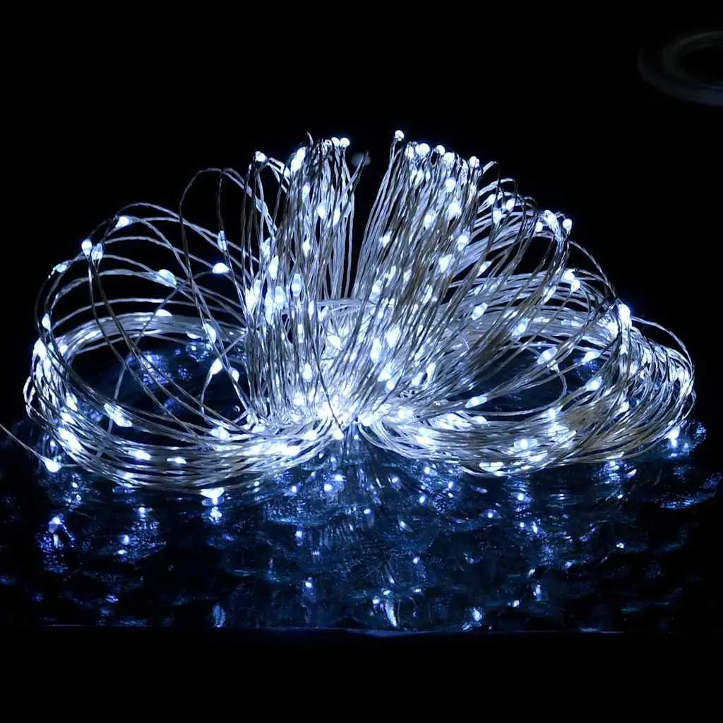 LED String Lights Cold White 30m 300 LEDs Indoor Outdoor