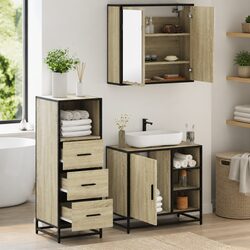 Reliable Bathroom Furniture Set with Ample Storage