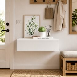 Reliable Wall-mounted Shelf: Practical Storage Solution