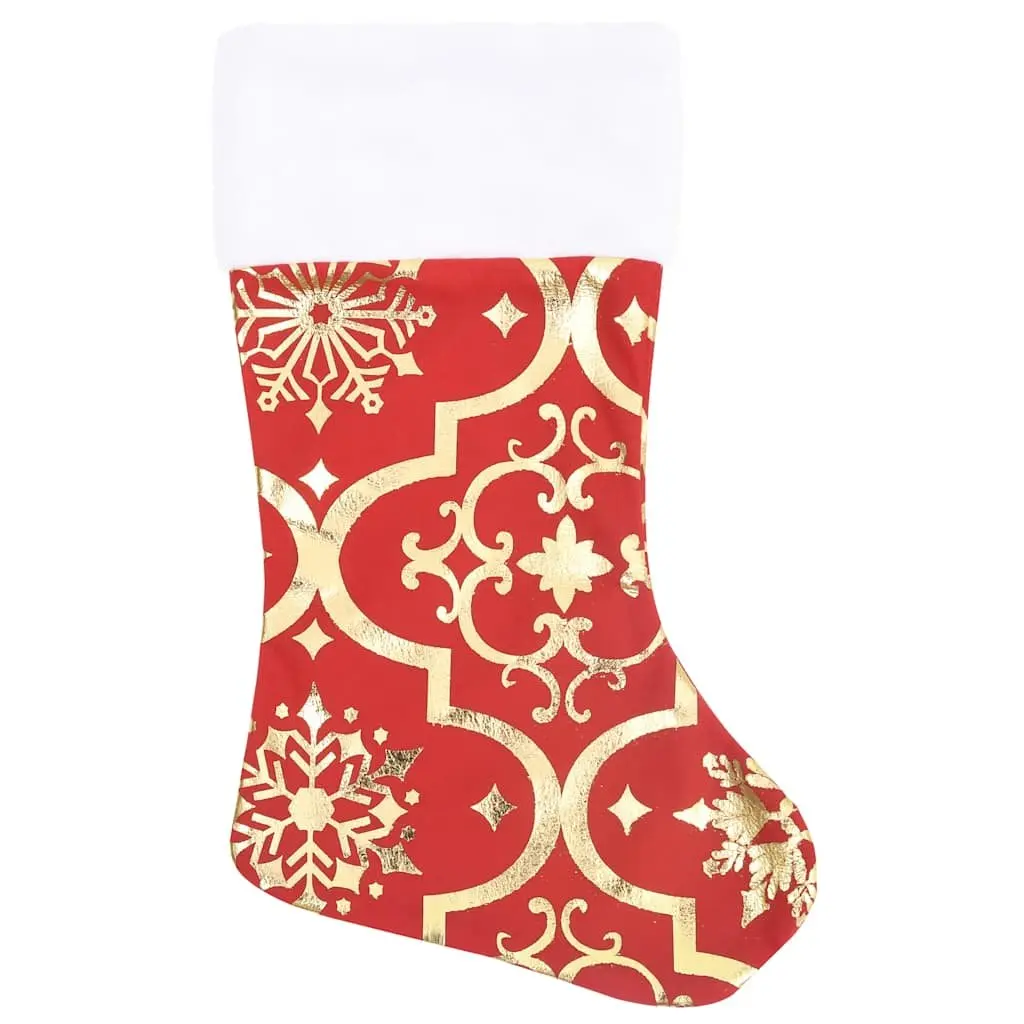 Christmas Tree Skirt Red Seasonal Holiday Decor 150cm with Matching Sock