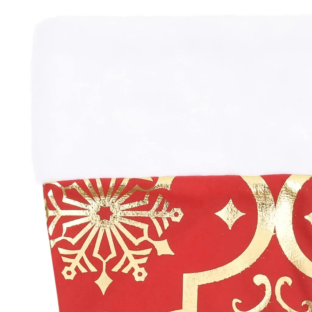Christmas Tree Skirt Red Seasonal Holiday Decor 150cm with Matching Sock