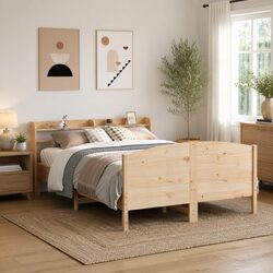 Comfort and Value with a Pine Wood Bed Frame