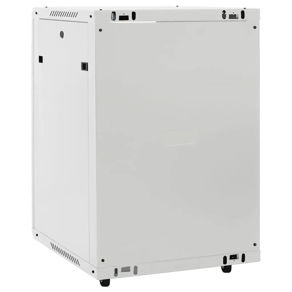 Network Cabinet 15U Rack Mount Server Equipment Storage 60x45x86cm Grey