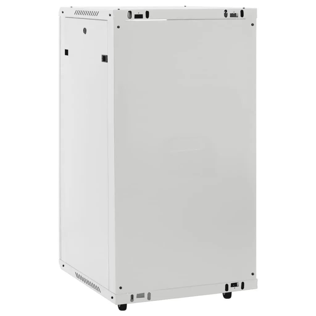 22U Network Cabinet Rack Mount Server Equipment Storage 19 Inch Grey