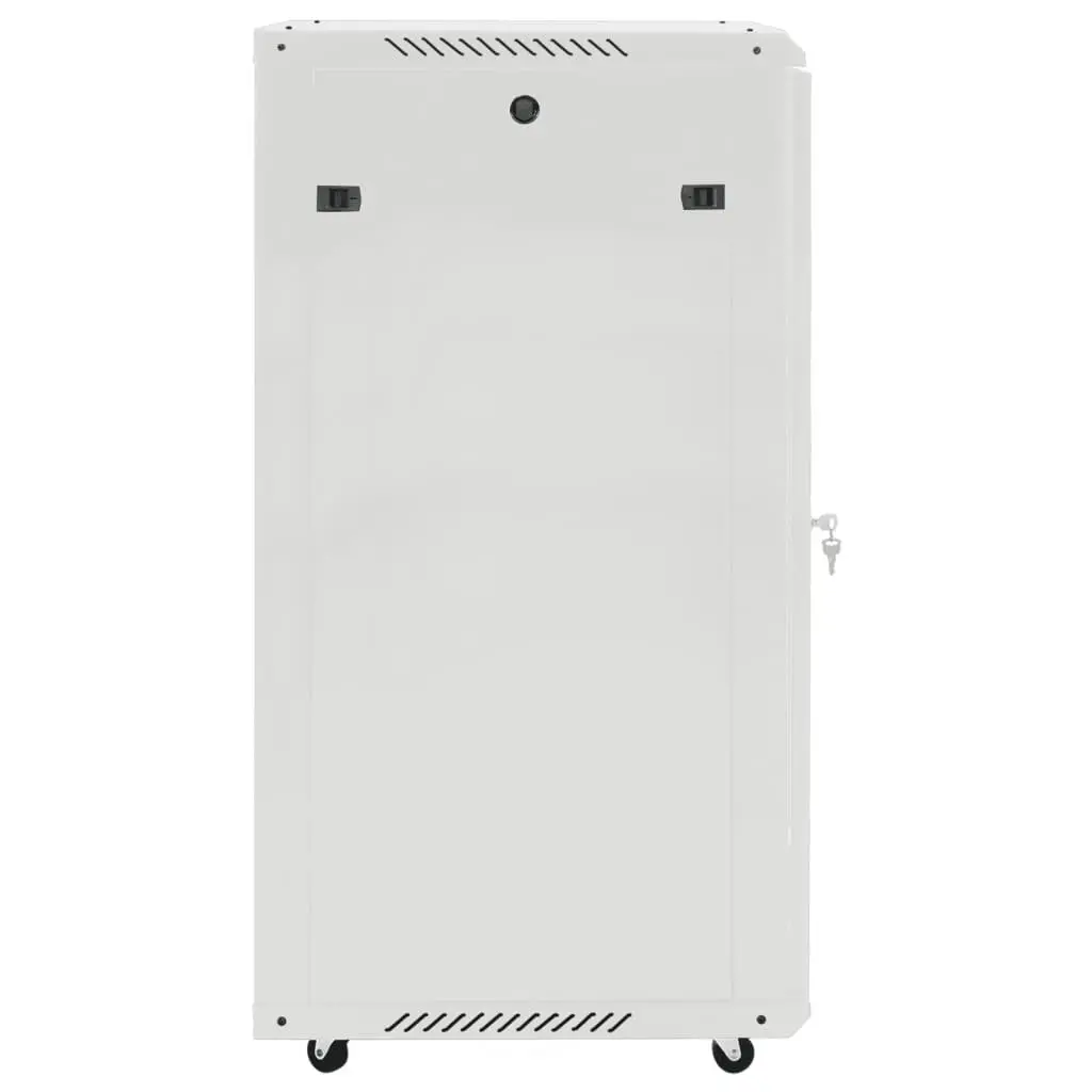22U Network Cabinet Rack Mount Server Equipment Storage 19 Inch Grey